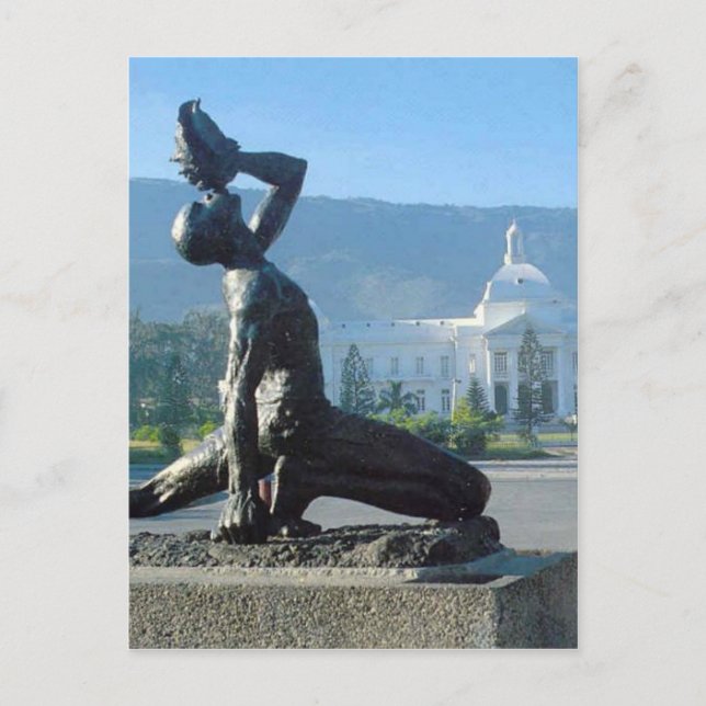 HAITI EARTHQUAKE RELIEF POSTCARD (Front)