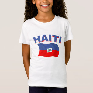 Haiti Flag 2 T-Shirt