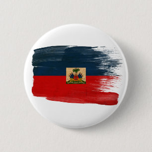 Haiti Flag 6 Cm Round Badge