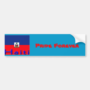 haiti flag bumper stickers