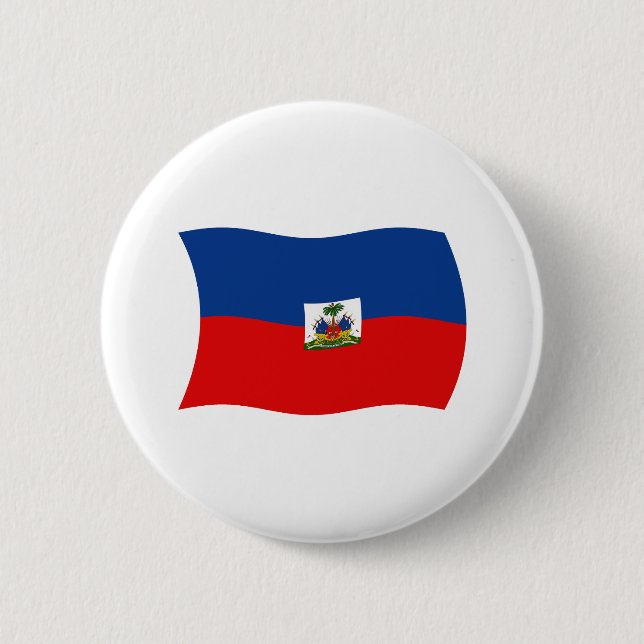 Haiti Flag Button (Front)