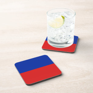 Haiti Flag Coaster