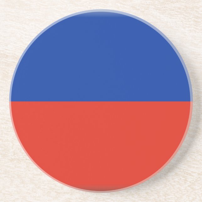 Haiti Flag Coaster (Front)