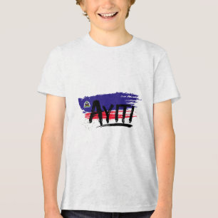 Haiti Flag Day Haitian Pride Independence Celebrat Tri-Blend Shirt