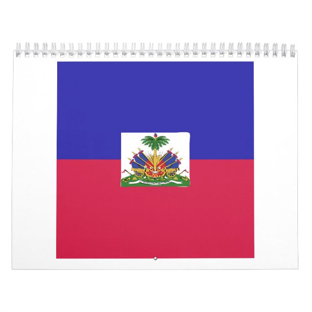 Haiti Flag Emblem Calendar (Cover)