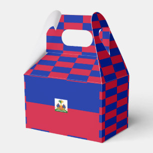 Haiti flag favour box