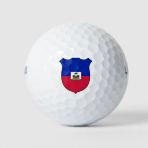 Haiti Flag Grand Patriotic Golf Balls