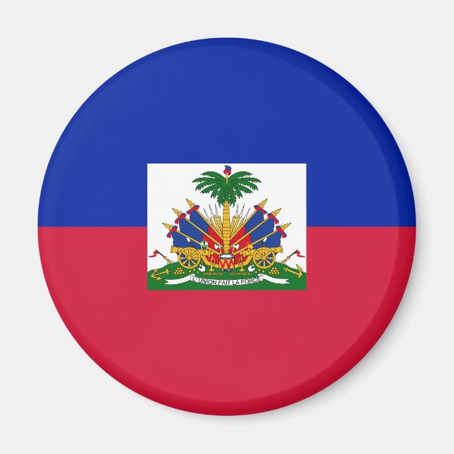Haiti Flag Magnet (Front)