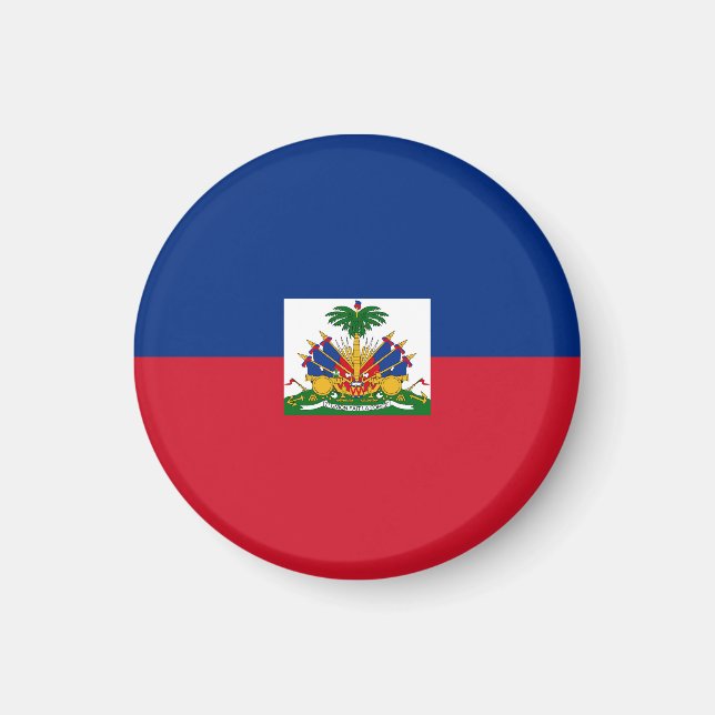 Haiti flag magnet (Front)
