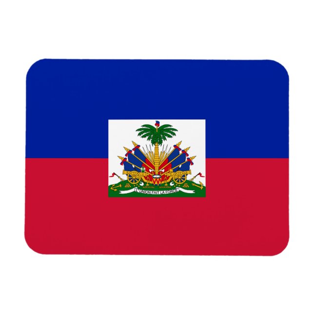 Haiti Flag Magnet (Horizontal)