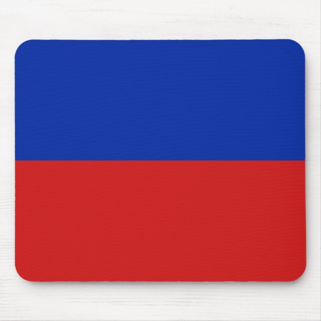 Haiti Flag Mousepad (Front)