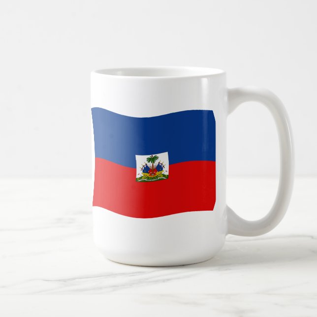 Haiti Flag Mug (Right)