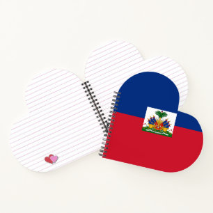 Haiti flag notebook