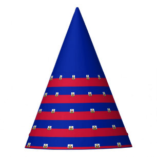 Haiti flag party hat