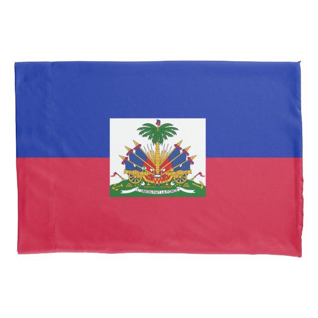 Haiti Flag Pillowcase (Front)
