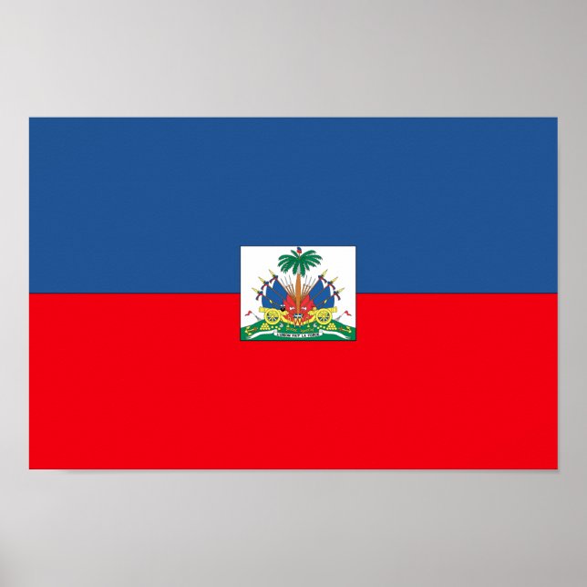 Haiti Flag Poster (Front)
