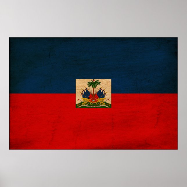 Haiti Flag Poster (Front)