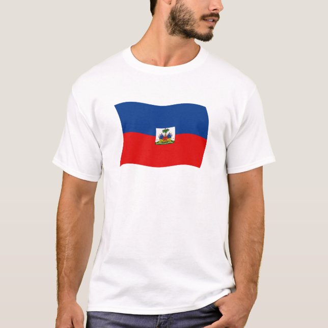 Haiti Flag Shirt (Front)