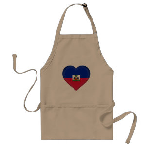 Haiti Flag Standard Apron