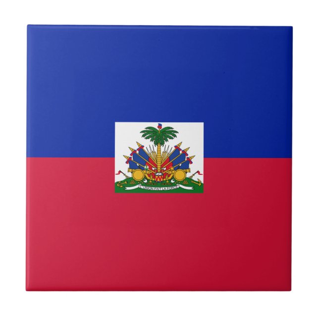 Haiti Flag Tile (Front)