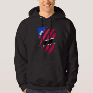 Haiti Flag Trinidad&Tobago Grown Patriot Country S Hoodie