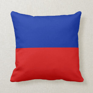 Haiti Flag x Flag Pillow