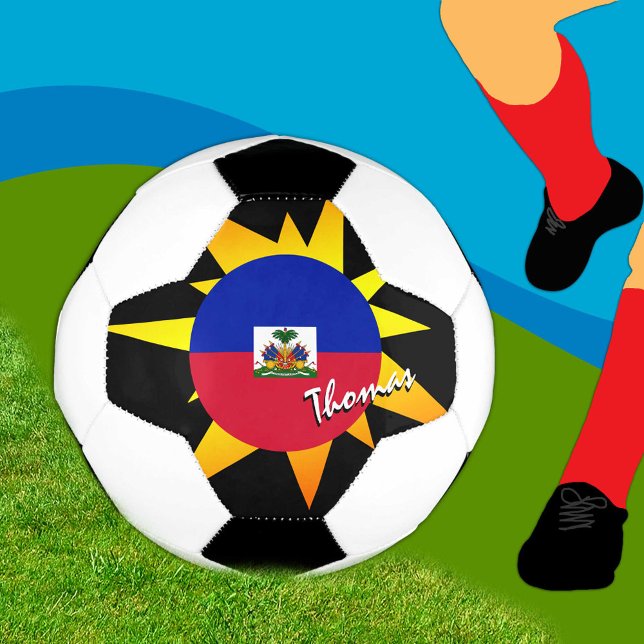 Haiti Football & Haitian Flag / BANG Soccer Ball (Creator Uploaded)