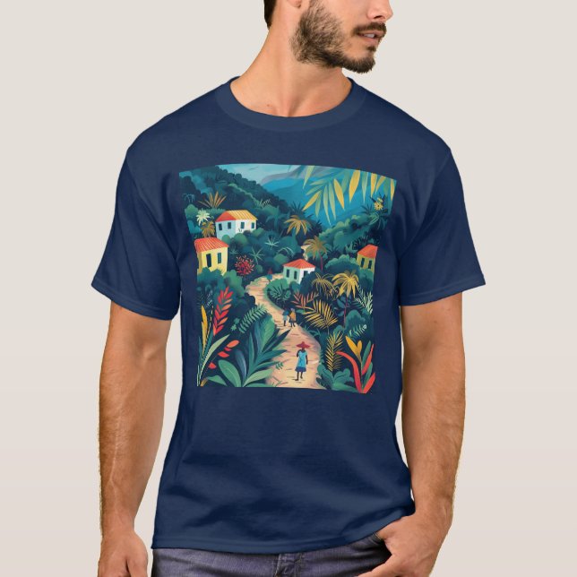 Haiti funny T-Shirt (Front)