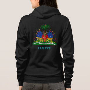 Haiti & Haitian Coat of Arms Tops, flag fashion Hoodie
