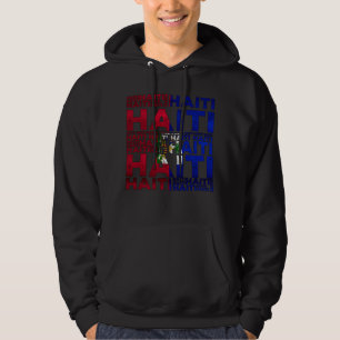 Haiti Haitian Flag Day Proud Strong Ayiti Pride Hoodie