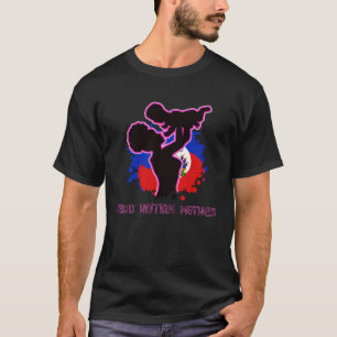 Haiti Haitian Flag Day Proud Woman Ayiti Girl  22 T-Shirt