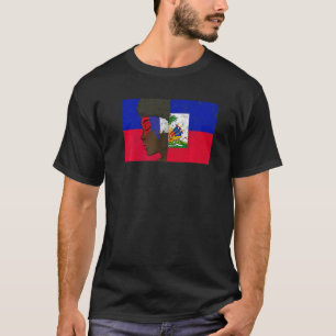 Haiti Haitian Love Flag Proud Girl Princess Queen T-Shirt