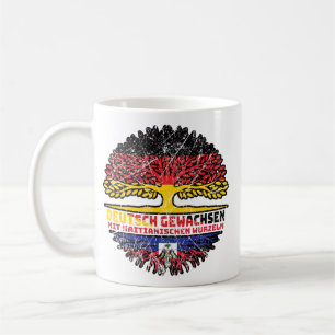 Haiti Haitianisch Deutsch Deutschland Baum Wurzel Coffee Mug