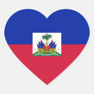 HAITI HEART STICKER