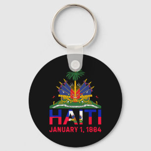 Haiti Island Cute Haiti Date Of Independence  Key Ring
