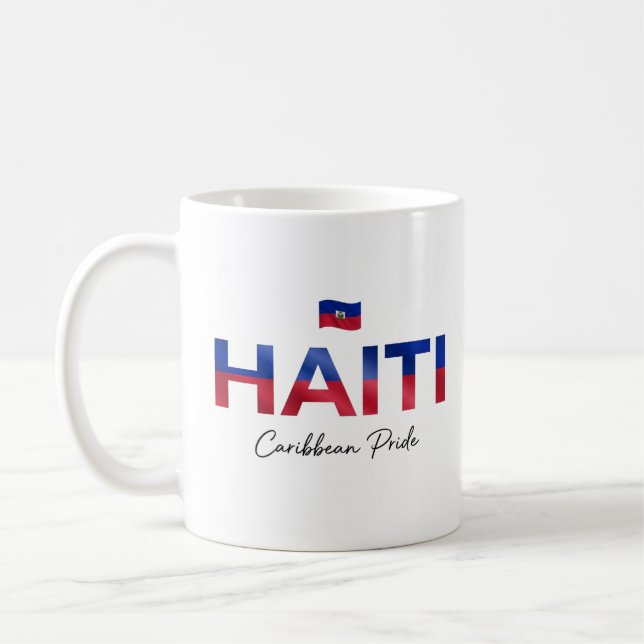 Haiti Island Name | Everyday Pride Coffee Mug (Left)