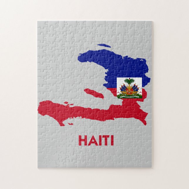 HAITI MAP JIGSAW PUZZLE (Vertical)