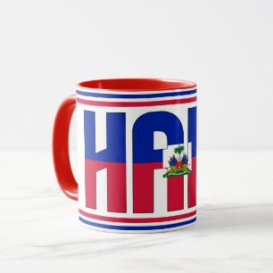 Haiti National Flag Patriotic Coffee Mug