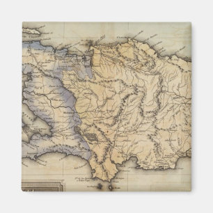 Haiti or Saint Domingo Magnet