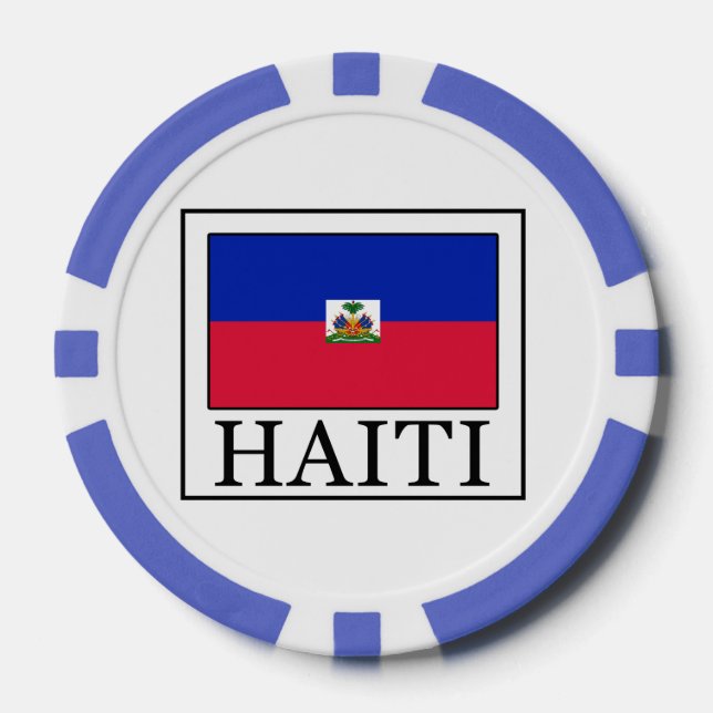 Haiti Poker Chips (Front)