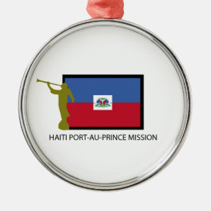 HAITI PORT-AU-PRINCE MISSION LDS CTR METAL TREE DECORATION