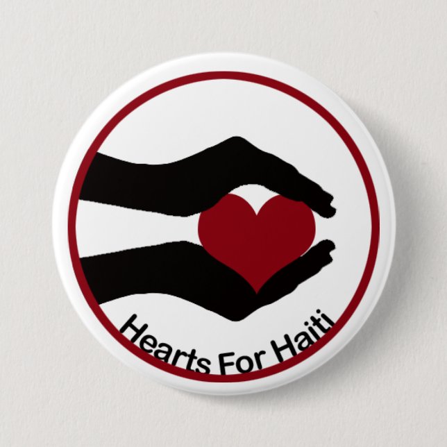 Haiti Relief Valentine Buttons (Front)