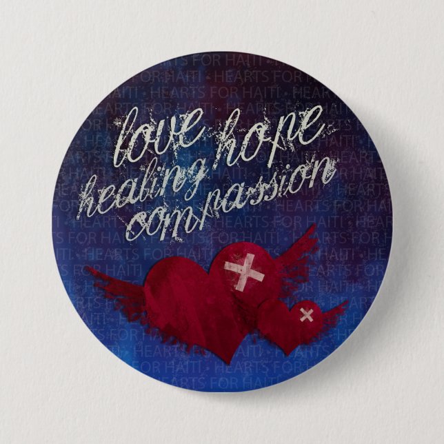 Haiti Relief Valentine Buttons (Front)