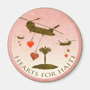 Haiti Relief Valentine Fridge Magnets