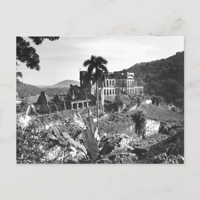 Haiti Sans Souci Postcard (Front)