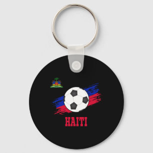 Haiti Soccer Haitian Footbyll Haiti Futbol  Key Ring