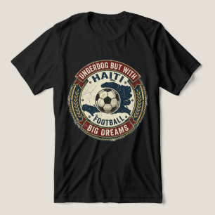 Haiti Soccer Jersey World Cup 2026 Underdog Tri-Blend Shirt