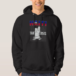 Haiti Table Tennis     Support Haitian Ping Pong T Hoodie