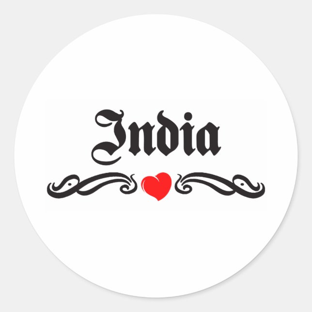 Haiti Tattoo Style Classic Round Sticker (Front)