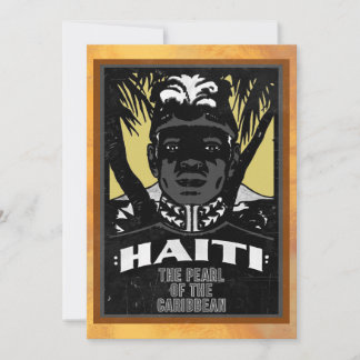 HAITI The Pearl of the Caribbean Invitation